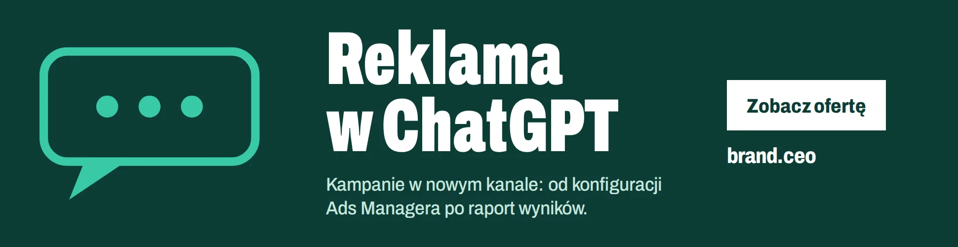 reklama w chatgpt